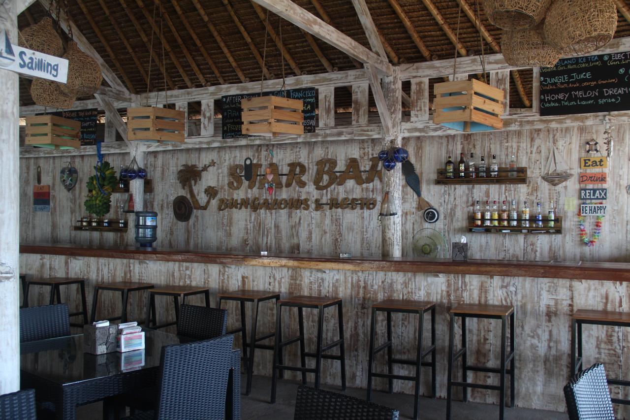 Star Bar And Bungalows Gili Air Exterior foto